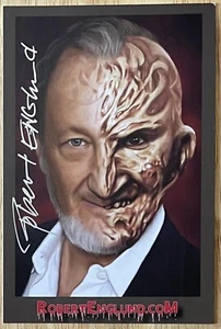 ROBERT ENGLUND, 100% AUTHENTIC AUTOGRAPHED PHOTO, LEGENDARY ACTOR ! - Picture 1 of 1