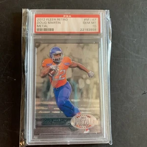 2012 Fleer Retro #M-47 Doug Martin Metal PSA 10 - Bild 1 von 2