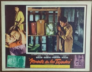 Daniel Gelin hiding I'll get back to Kandara original movie Lobby Card 2373