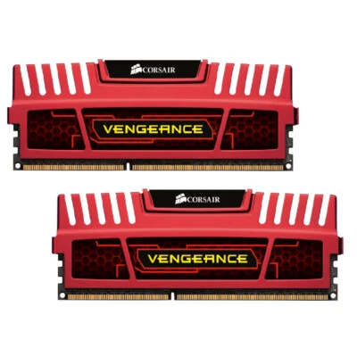 Corsair Vengeance 16GB 8GB 4GB DDR3 1600MHz CL10 PC3-12800U 240Pin Memory RAM BT - Image 1 of 4