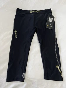 Skins | Women’s SZ Medium | DNAmic Capri Tights | Black NWT - Picture 1 of 9