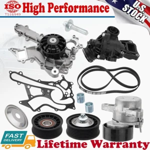 M276 Belt Drive Kit & Gates Belt Set For Mercedes C300 C350 6PK2213 A2762000370 - Picture 1 of 19