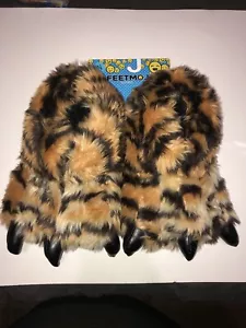 Feetmoji Furry Slippers S/M - Picture 1 of 4