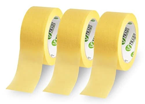 V1 TRADE - Nastro Adesivo Giallo - Alte Temperature - Adesivo Colorato 48 (z6v) - Immagine 1 di 1