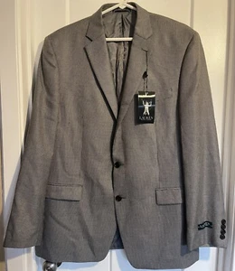 NWT Lauren Ralph Lauren Mens Lexington Ultraflex Blazer Coat Gray Check 44L - Picture 1 of 8