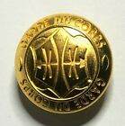 French Garde Du Corps Military Button Gilt 23 mm