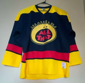 NWT 7XL Headgear Classics Y2K All That Hockey Jersey Kel Mitchell 00 Nickelodeon - Picture 1 of 7