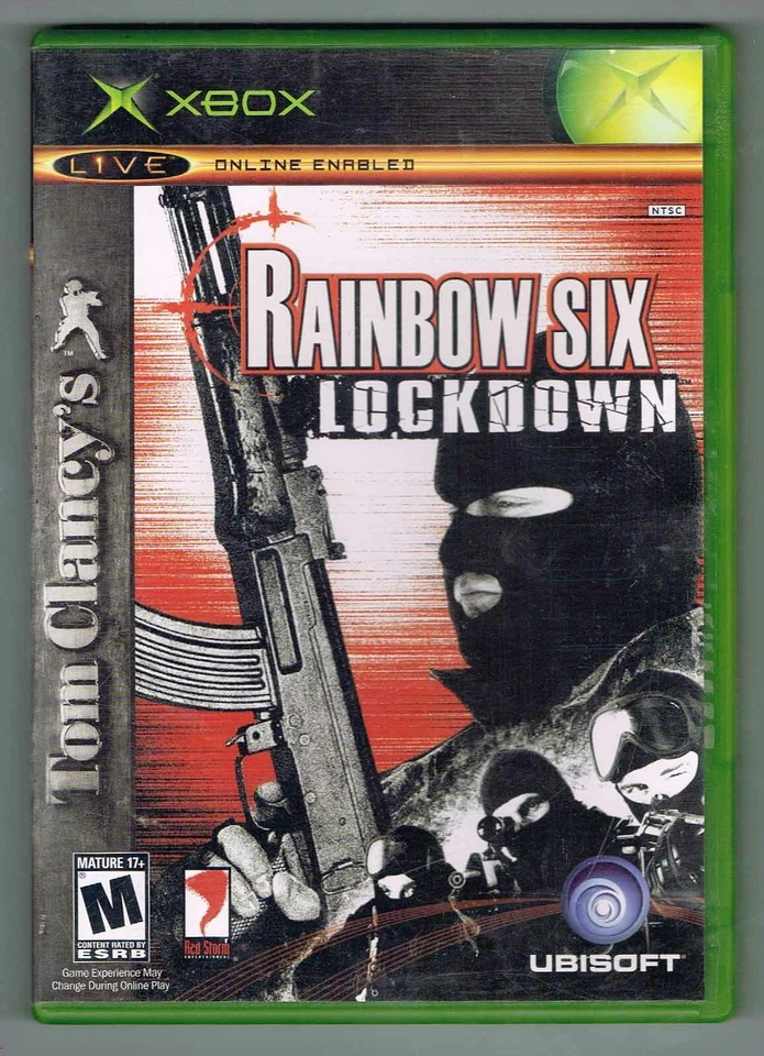 Tom Clancy's Rainbow Six: Lockdown (Microsoft Xbox, 2005) ~ Used Complete ~ - Image 1 of 1