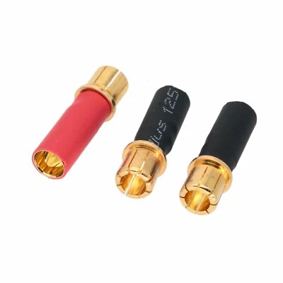 No wires ESC HV 6.5mm Female to 8mm male bullets Car boat Brushless Motors lipo - Image 1 of 4