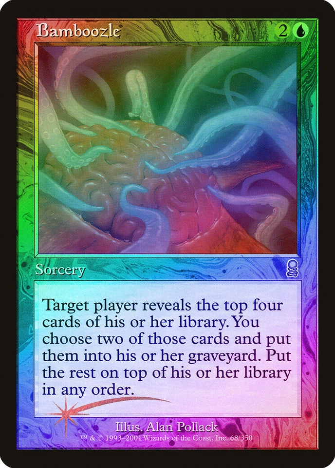 Bamboozle FOIL Odyssey NM Blue Uncommon MAGIC THE GATHERING MTG CARD ABUGames - Image 1 of 1