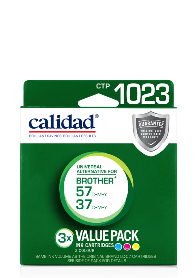 Calidad alternative for Brother LC37 & LC57 Colour ink Cartridge CTP1023 - Image 1 of 1
