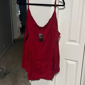 Torrid Size 5 Red Tank - Picture 1 of 5