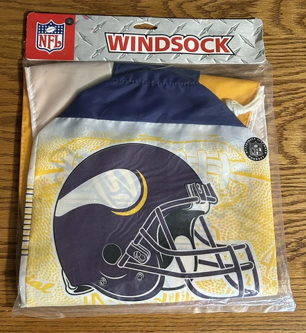 Minnesota Vikings Football Wind Sock New In Package Wincraft Sports Cover