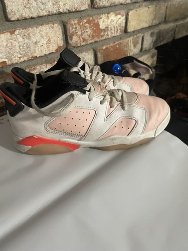 Nike Air Jordan Retro 6 Low PS Atmosphere bianche DV3528 102 taglia 2 5Y o 4W