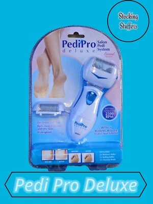 PediPro Deluxe Salon Pedi System. Personal Touch Electronic Foot File BLUE NEW - Image 1 of 4