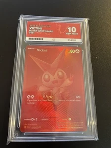 Victini 171/086 Black Bolt Monochrome BWR ACE 10 GEM MINT - Bild 1 von 2