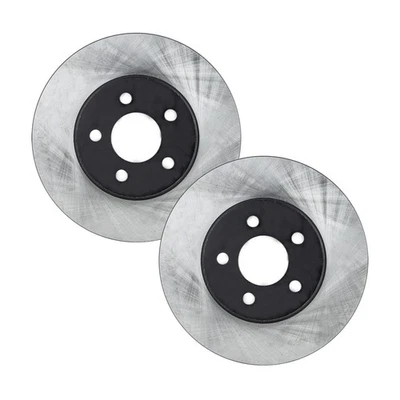 Discos de freno delanteros para Plymouth Breeze 1996-2000 lado conductor y pasajero | Par Foto 1 de 4