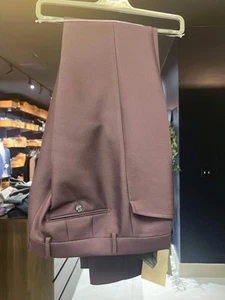 Pantalones Tom Ford para hombre borgoña 65 % lana Lana y 35 % viscosa - Imagen 1 de 2
