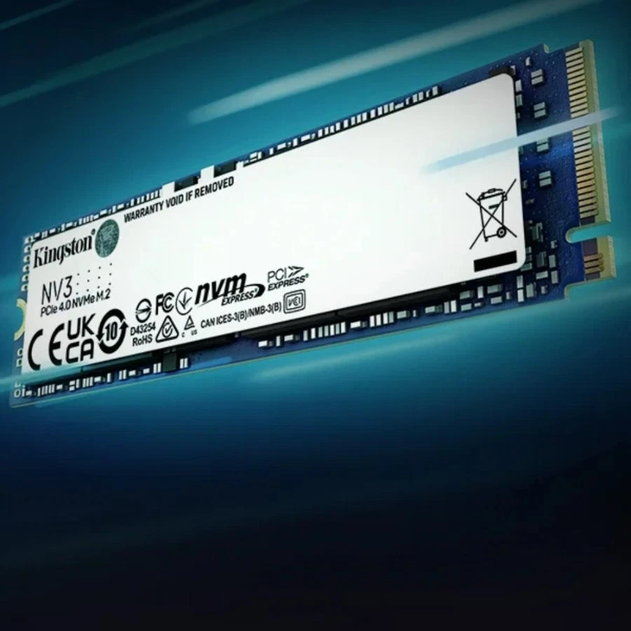 Kingston NV3 M.2 2280 NVMe SSD | PCIe 4.0 Gen 4x4 | 480GB-512GB | 960GB-1TB New - Image 1 of 4