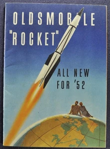 Oldsmobile Raketenmotor Prospekt 98 Super 88 von 1952 top original 52 - Bild 1 von 8