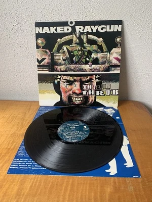 Naked Raygun - Throb 1988 Punk Vinyl Homestead Records LSR. Lyrics. - Image 1 of 2