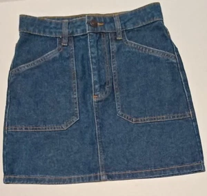 Forever 21 Los Angeles - Falda vaquera azul para mujer talla pequeña. Nuevo - Imagen 1 de 8