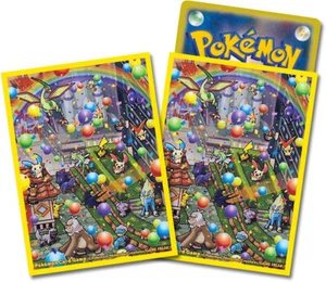 Pokemon Where's JIRACHI Gym Mossdeep Sleeves Deck Shield Hüllen 60pcs Japanese - Bild 1 von 2