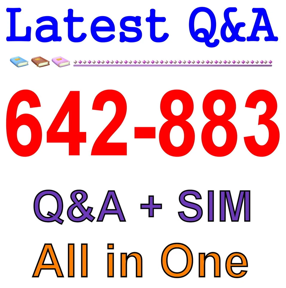 Cisco Best Practice Material For 642-883 Exam Q&A+SIM - Image 1 of 1