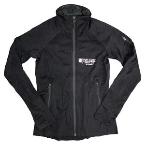 The North Face Trackjacke Gr. S schwarz Damen Outdoor Jogging Wandern Logo - Bild 1 von 3