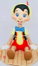 CAKE TOPPER COMPLEANNO DECORAZIONE TORTA 'PINOCCHIO' PORCELLANA FREDDA