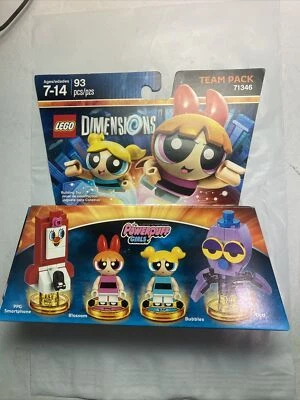 LEGO Dimensions 71346 The Powerpuff Girls Team Pack - Blossom and Bubbles - Image 1 of 2