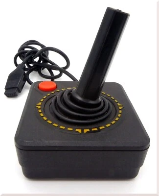 Untested Vintage Black Joystick Controller For Atari 2600 Console 1970s - Image 1 of 4