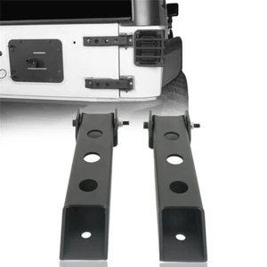 Par de bisagras de puerta trasera de acero texturizado para Jeep Wrangler JK 2007-2018 - Imagen 1 de 8