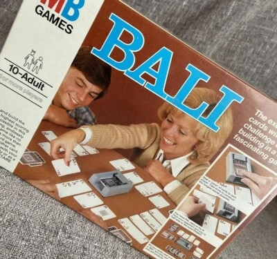 Vintage 1978 BALI CARD GAME New Sealed MB GAMES WORD CARD GAME Ref: 4315 Age 10+ - Image 1 of 4