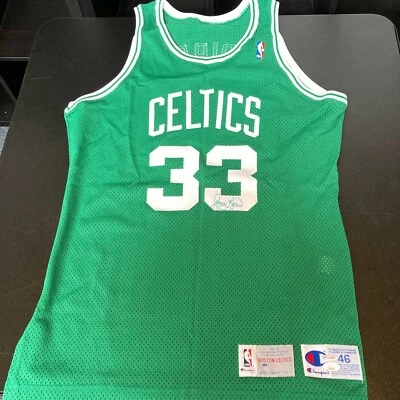 Larry Bird Signed 1992-93 Boston Celtics Pro Cut Game Model Jersey JSA & UDA - Image 1 of 4