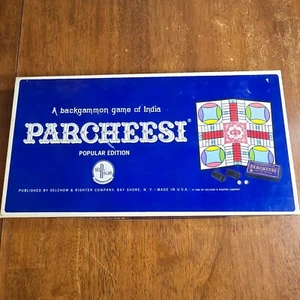 Parcheesi A Backgammon Game Of India 1967 Board Game - Picture 1 of 7