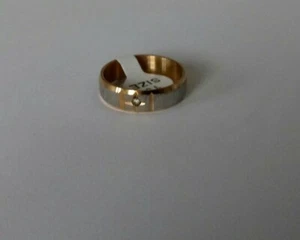 Men's ring with rhinestone (20mm) new with tags UK SELLER! - Picture 1 of 3