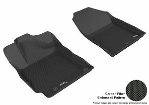 3D MAXpider for 2017-2020 Hyundai Elantra Kagu 1st Row Floormat - Black - aceL1H Foto 1 de 1
