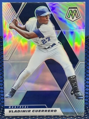 2021 Panini Mosaic VLADIMIR GUERRERO Montreal Expos Silver Prizm - Image 1 of 2