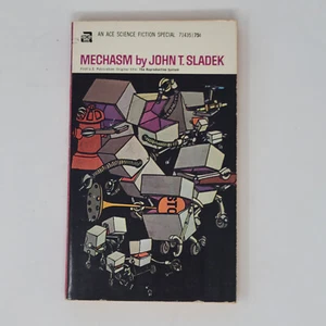 JOHN T. SLADEK (LEO & DIANE DILLON) SIGNED 1ST -  Mechasm - Imagen 1 de 5