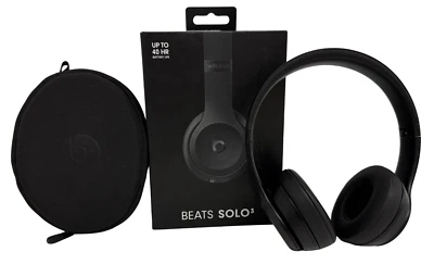 Beats by Dr. Dre Solo 3 Wireless Kabellose Bluetooth On-Ear Kopfhörer Schwarz - Bild 1 von 2