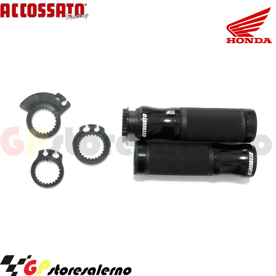 GR004N RACING KNOBS ALUMINUM RECESSED HONDA 600 FJS SILVER WING 2009 - Image 1 of 1