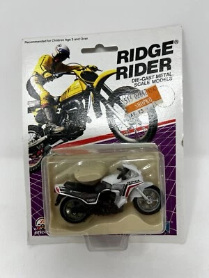 Motocicleta fundida a presión Intex Zee Toys Ridge Rider 1986 sellada de colección - HONDA CX500 Foto 1 de 3