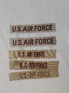 US Air Force Vintage Military Patch Lot Of 5 New - Picture 1 of 1