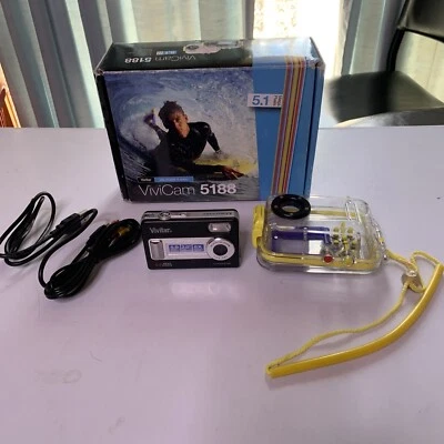 Vivitar Vivicam 5188 Digital Camera 5.1 MP - Image 1 of 4
