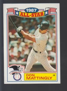 Don Mattingly New York Yankees Baseball 1988 Topps Glossy All-Stars #2 - Picture 1 of 2