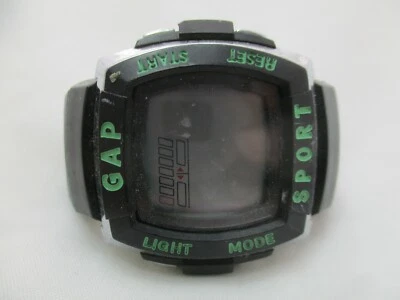 Reloj deportivo digital Gap negro negro para hombre Foto 1 de 4