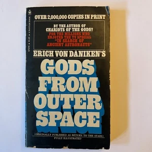 GODS FROM OUTER SPACE 1972 Erich von Daniken Ancient Astronauts ALIENS PB Book - Picture 1 of 8