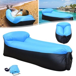 Outdoor Luftsofa Aufblasbar Luftsofa Air Lounger Camping Luftsack Strandsofa - Bild 1 von 12