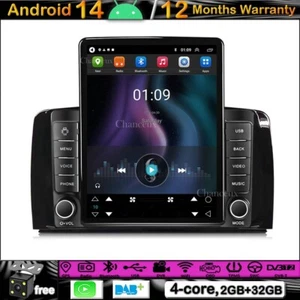 9.7"Android 14 Autoradio GPS SAT Nav DAB Carplay For Mercedes Benz R-Klasse W251 - Bild 1 von 13